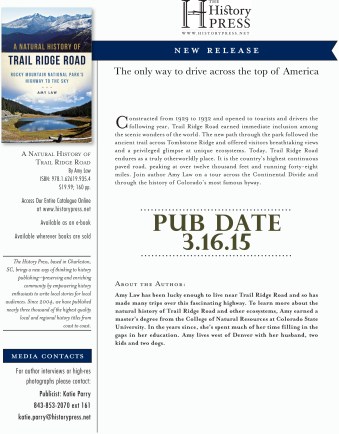 Trail Ridge Road Pub Announcement